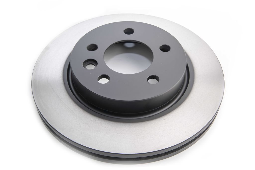 DBA DBA42238 - Smooth-Plain 4000 Series Black Brake Rotor with Kangaroo Paw Vanes, Sold Individually