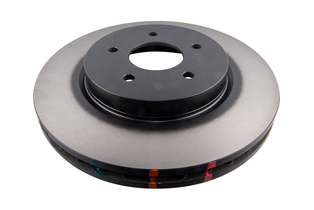 DBA DBA42304 - Smooth-Plain 4000 Series Black Brake Rotor with Kangaroo Paw Vanes, Sold Individually