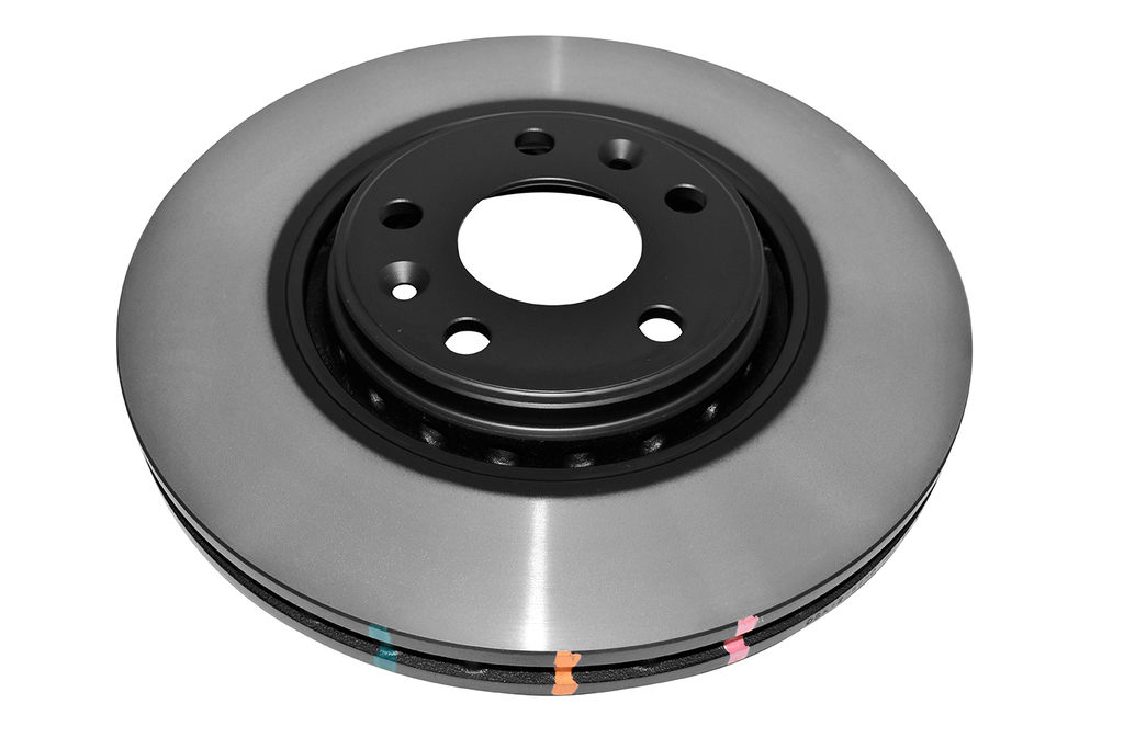 DBA DBA42368 - Smooth-Plain 4000 Series Black Brake Rotor with Kangaroo Paw Vanes, Sold Individually