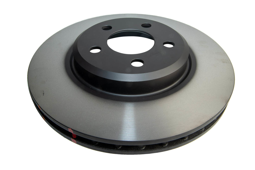 DBA DBA42426 - Smooth-Plain 4000 Series Black Brake Rotor with Kangaroo Paw Vanes, Sold Individually