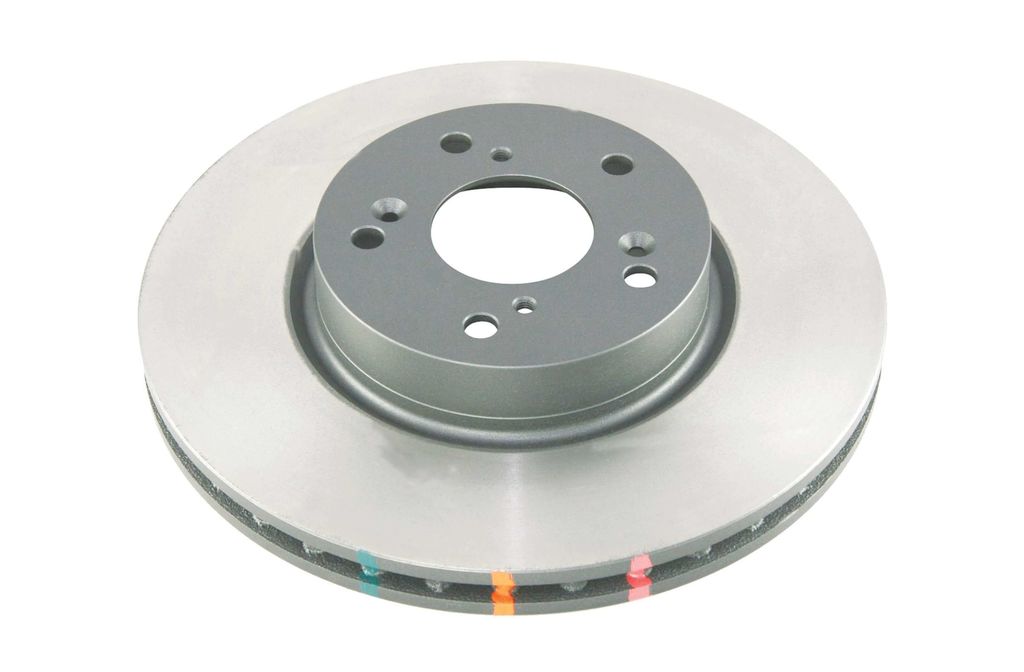 DBA DBA42508 - Smooth-Plain 4000 Series Black Brake Rotor with Kangaroo Paw Vanes, Sold Individually