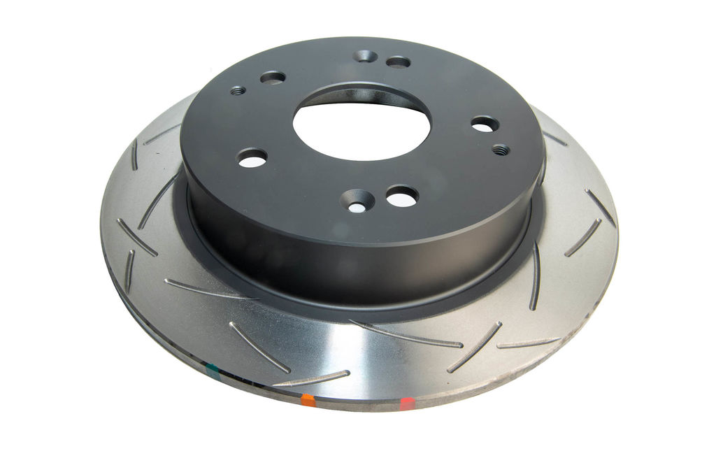 DBA DBA42515S - Slotted 4000 Series T3 Black Brake Rotor, Sold Individually