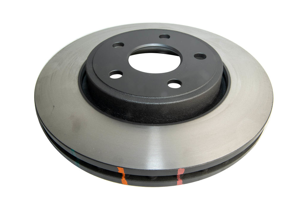 DBA DBA42534 - Smooth-Plain 4000 Series Black Brake Rotor with Kangaroo Paw Vanes, Sold Individually