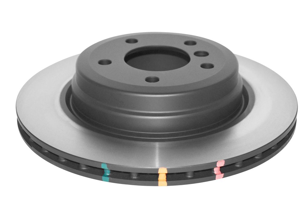 DBA DBA42675 - Smooth-Plain 4000 Series Black Brake Rotor with Kangaroo Paw Vanes, Sold Individually