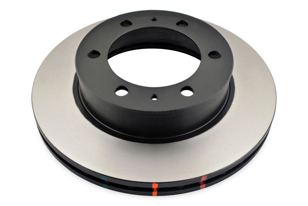 DBA DBA42714 - Smooth-Plain 4000 Series Black Brake Rotor with Kangaroo Paw Vanes, Sold Individually