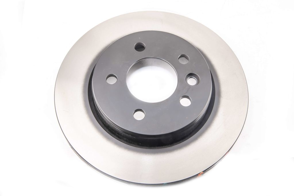 DBA DBA42777 - Smooth-Plain 4000 Black Brake Rotor with Kangaroo Paw Vanes