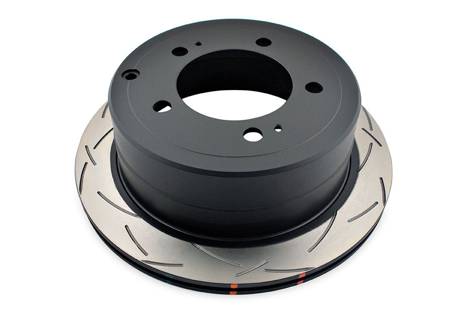 DBA DBA4791S - Slotted 4000 Series T3 Black Brake Rotor, Sold Individually