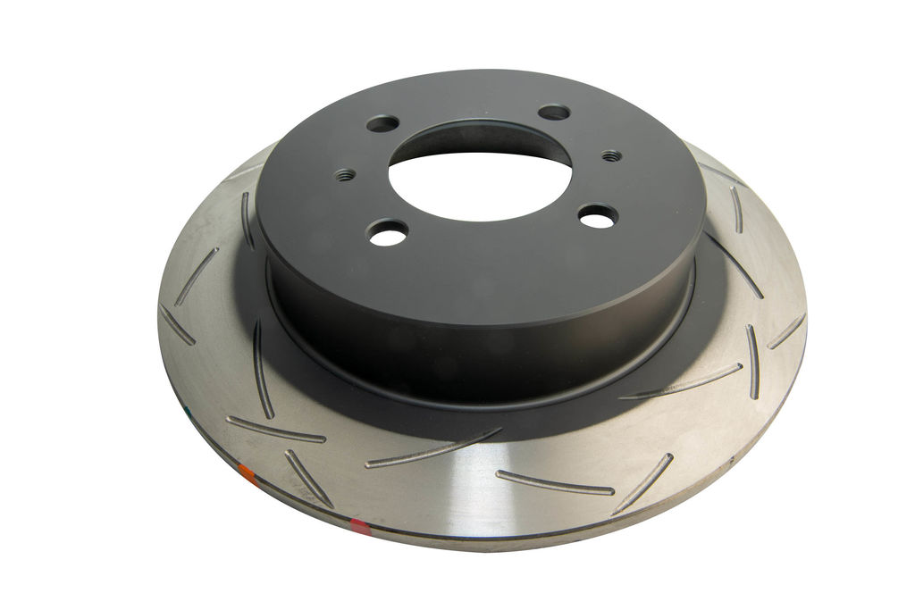 DBA DBA4902S - Slotted 4000 Series T3 Black Brake Rotor, Sold Individually