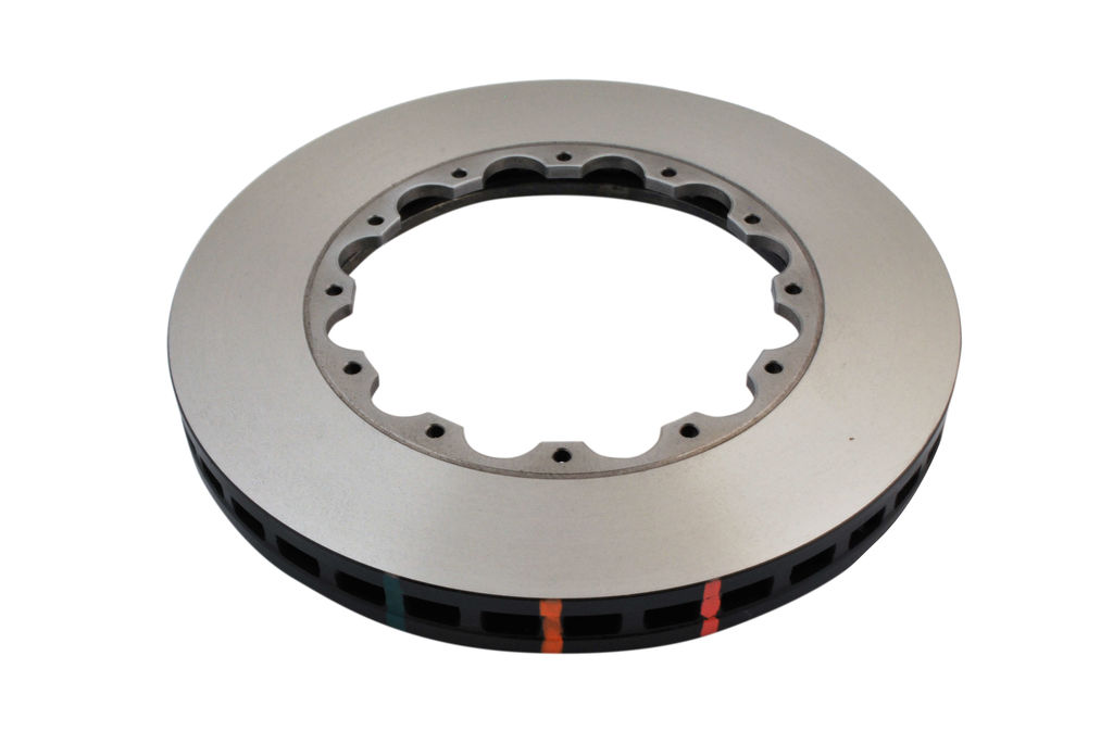 DBA DBA5067.1 - Smooth-Plain 5000 Series Black Brake Rotor Ring with Kangaroo Paw Vanes, Sold Individually