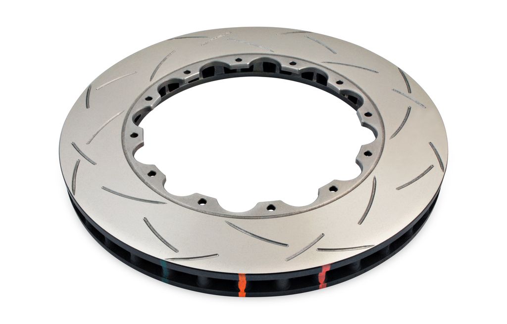 DBA DBA52018.1S - Slotted 5000 T3 Black Brake Rotor Ring with Kangaroo Paw Vanes