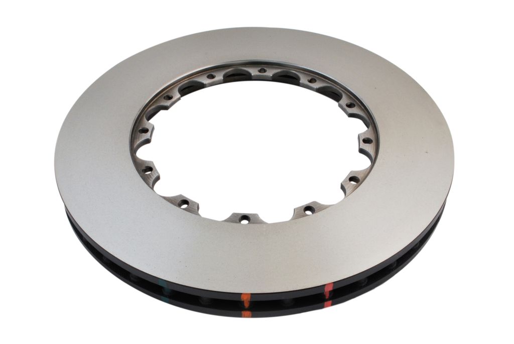 DBA DBA52030.1 - Smooth-Plain 5000 Series Black Brake Rotor Ring with Kangaroo Paw Vanes, Sold Individually