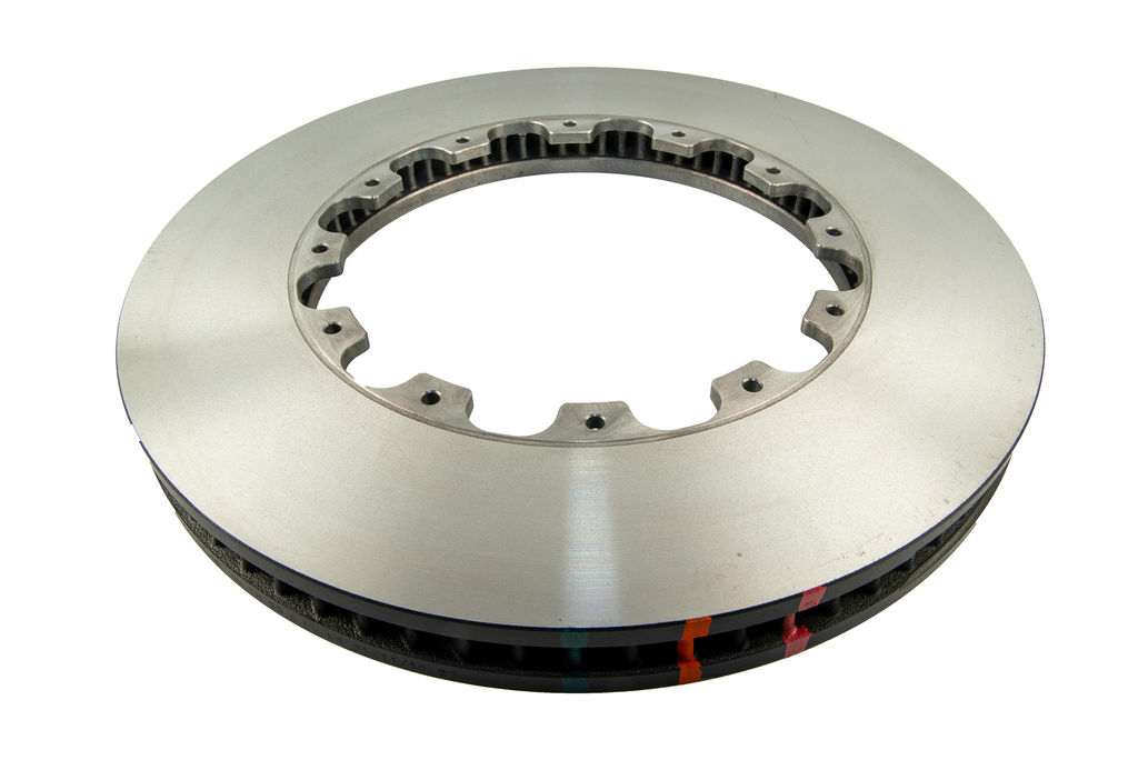 DBA DBA52068.1R - Smooth-Plain 5000 Series Black Brake Rotor Ring with Curved Vanes, Sold Individually
