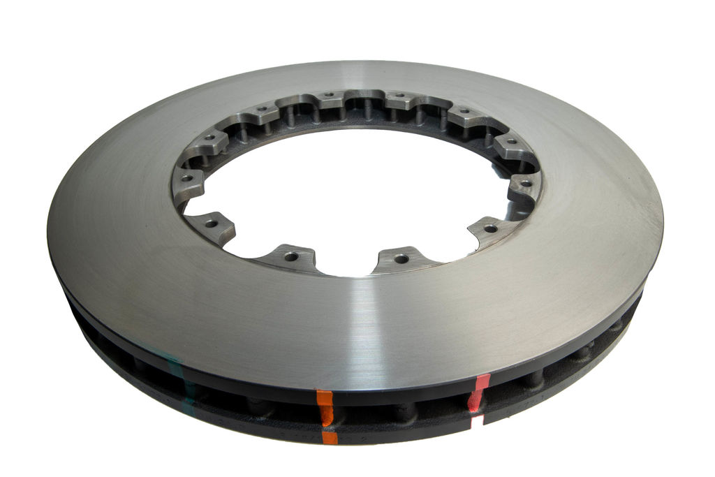 DBA DBA52072.1 - Smooth-Plain 5000 Series Black Brake Rotor Ring with Kangaroo Paw Vanes, Sold Individually