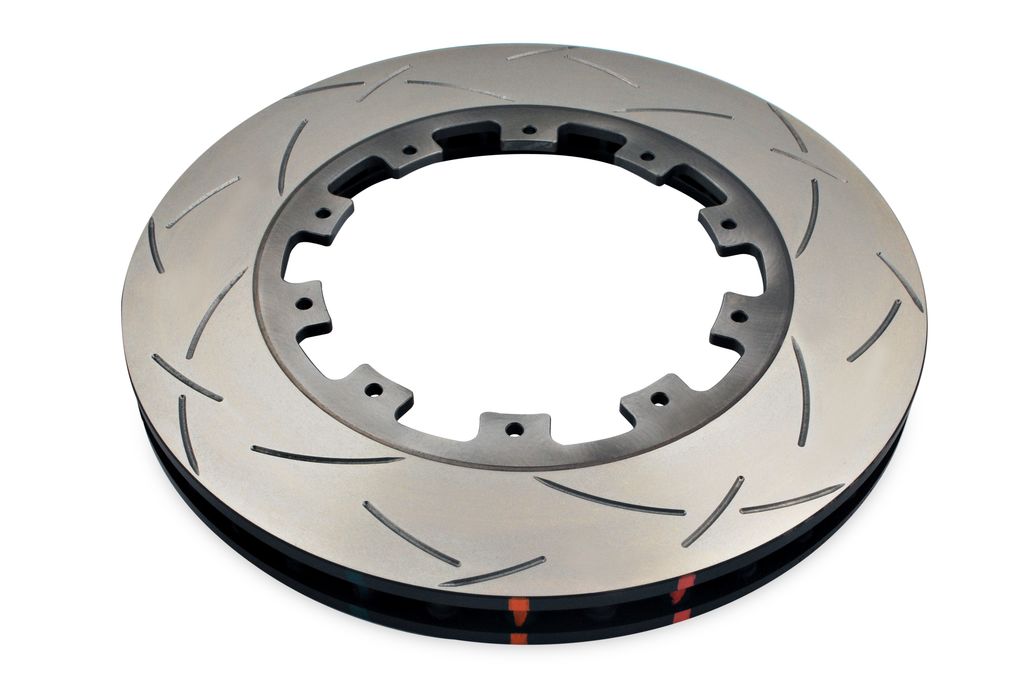 DBA DBA52075.1S - Slotted 5000 T3 Black Brake Rotor Ring with Kangaroo Paw Vanes