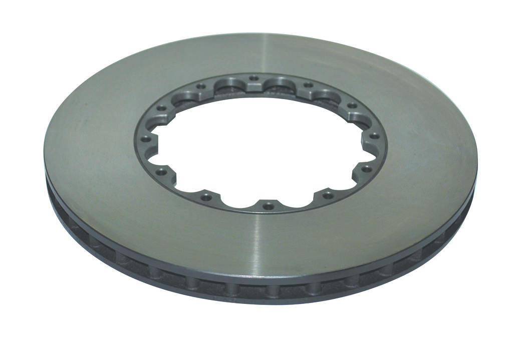 DBA DBA52120.1 - Smooth-Plain 5000 Series Black Brake Rotor Ring with Kangaroo Paw Vanes, Sold Individually
