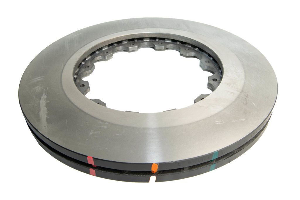DBA DBA52134.1 - Smooth-Plain 5000 Series Black Brake Rotor Ring with Kangaroo Paw Vanes, Sold Individually