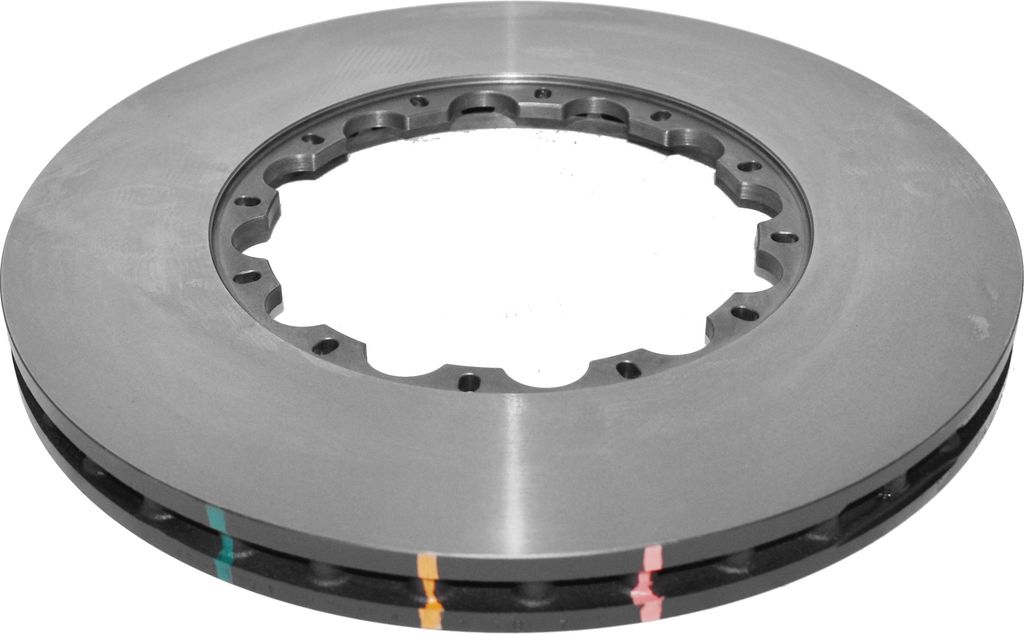 DBA DBA52280.1 - Smooth-Plain 5000 Series Black Brake Rotor Ring with Kangaroo Paw Vanes, Sold Individually