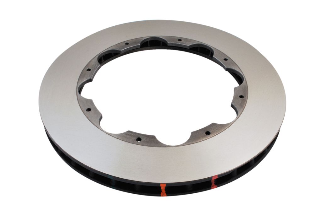 DBA DBA52321.1 - Smooth-Plain 5000 Series Black Brake Rotor Ring with Kangaroo Paw Vanes, Sold Individually