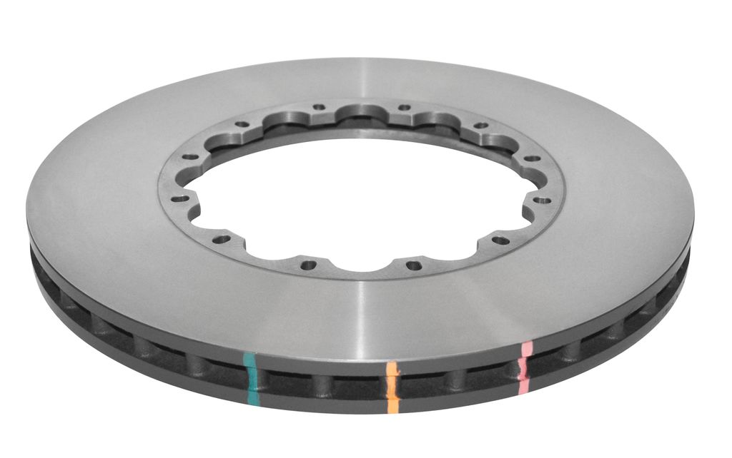 DBA DBA52366.1 - Smooth-Plain 5000 Series Black Brake Rotor Ring with Kangaroo Paw Vanes, Sold Individually