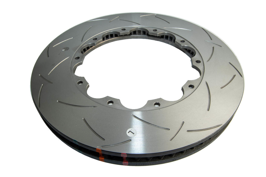 DBA DBA52371.1LS - Slotted 5000 Series T3 Black Brake Rotor Ring with Curved Vanes, Sold Individually