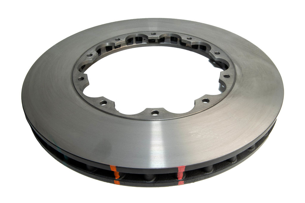DBA DBA52372.1 - Smooth-Plain 5000 Black Brake Rotor Ring with Kangaroo Paw Vanes