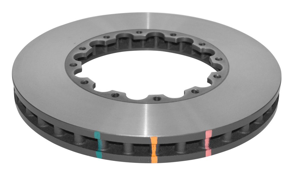 DBA DBA52386.1 - Smooth-Plain 5000 Series Black Brake Rotor Ring with Kangaroo Paw Vanes, Sold Individually