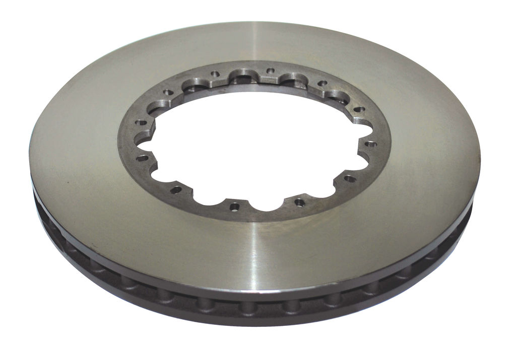 DBA DBA52396.1 - Smooth-Plain 5000 Series Black Brake Rotor Ring with Kangaroo Paw Vanes, Sold Individually