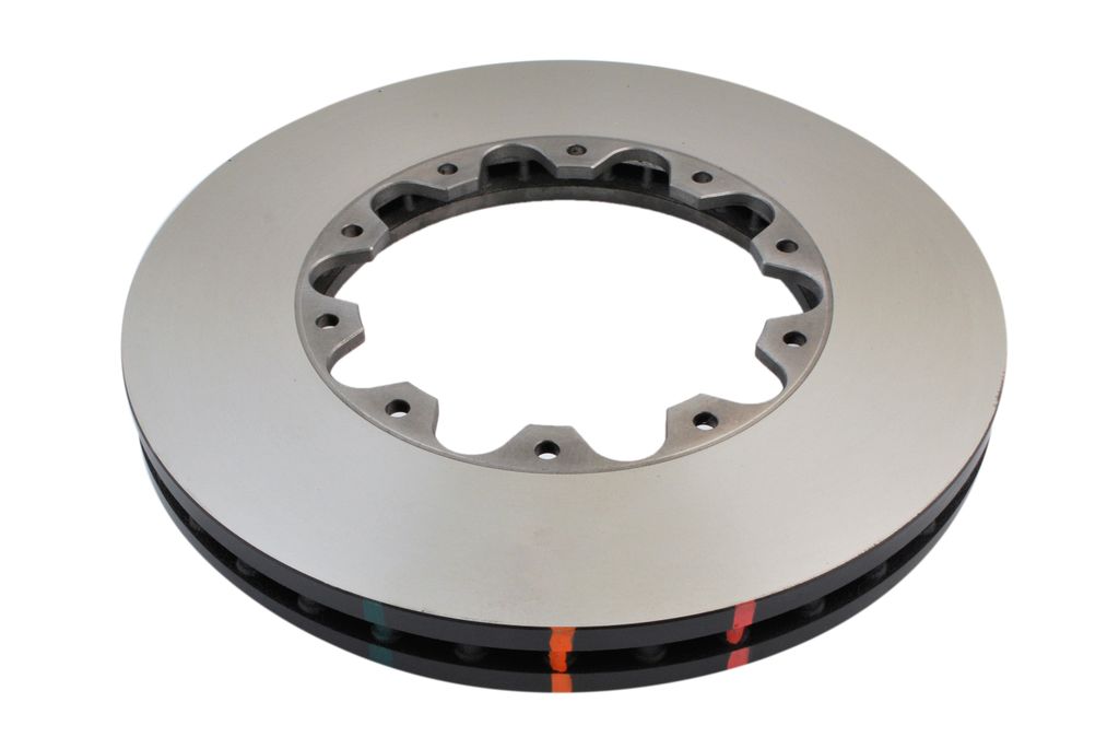 DBA DBA52690.1 - Smooth-Plain 5000 Series Black Brake Rotor Ring with Kangaroo Paw Vanes, Sold Individually