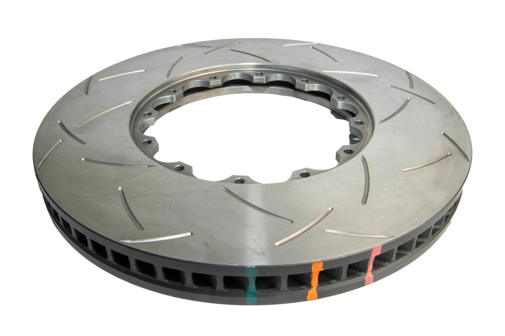 DBA DBA52828.1RS - Slotted 5000 Series T3 Black Brake Rotor Ring with Curved Vanes, Sold Individually
