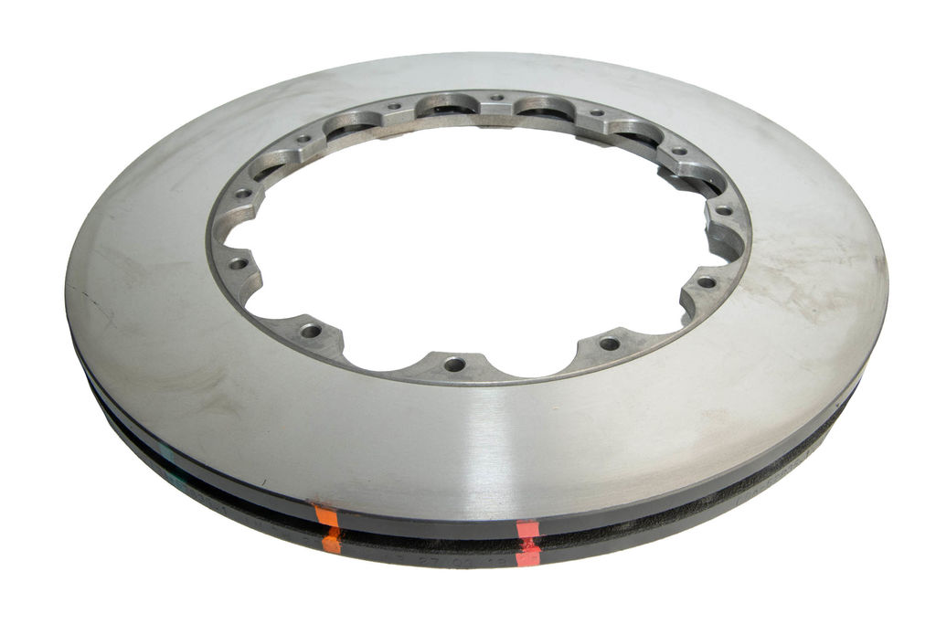 DBA DBA52835.1 - Smooth-Plain 5000 Series Black Brake Rotor Ring with Kangaroo Paw Vanes, Sold Individually