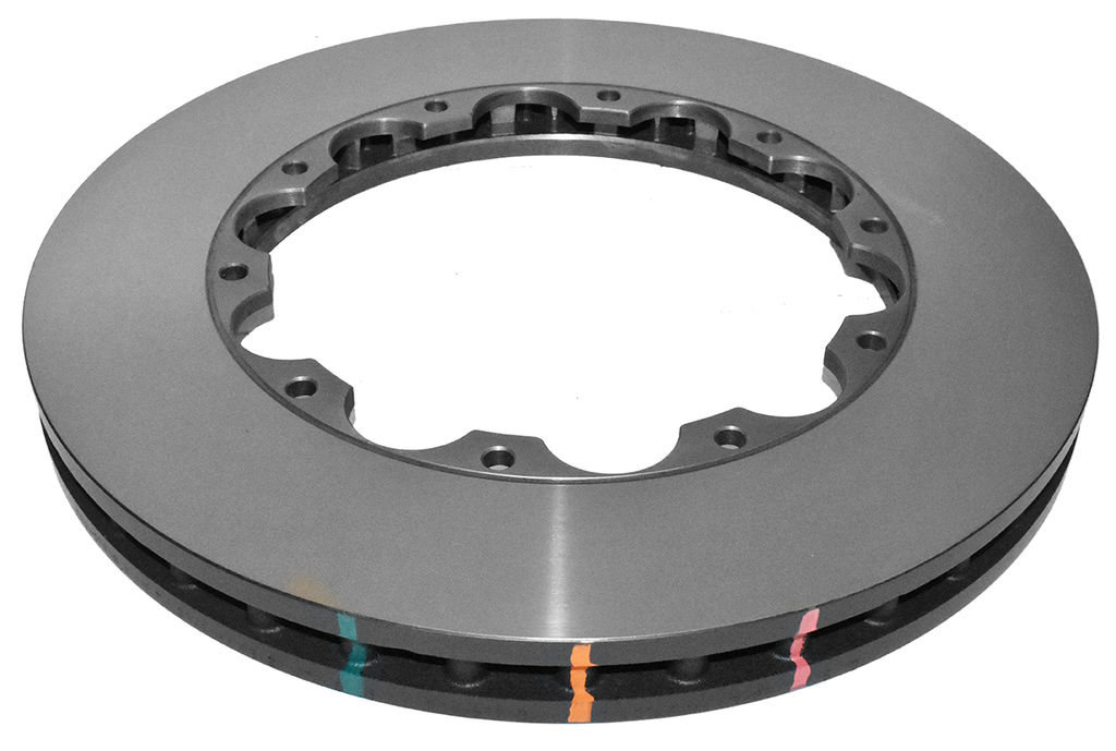 DBA DBA52838.1 - Smooth-Plain 5000 Series Black Brake Rotor Ring with Kangaroo Paw Vanes, Sold Individually
