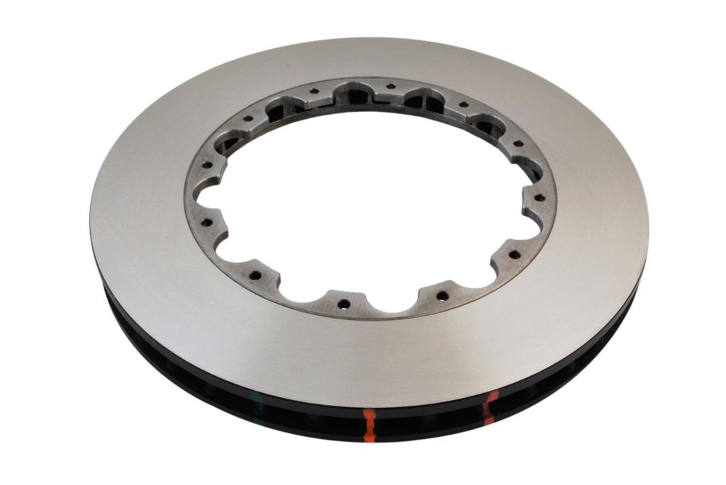DBA DBA52905.1 - Smooth-Plain 5000 Series Black Brake Rotor Ring with Kangaroo Paw Vanes, Sold Individually