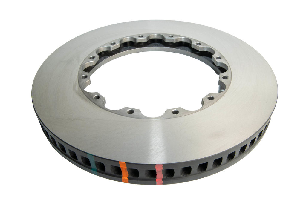 DBA DBA52921.1L - Smooth-Plain 5000 Series Black Brake Rotor Ring with Curved Vanes, Sold Individually