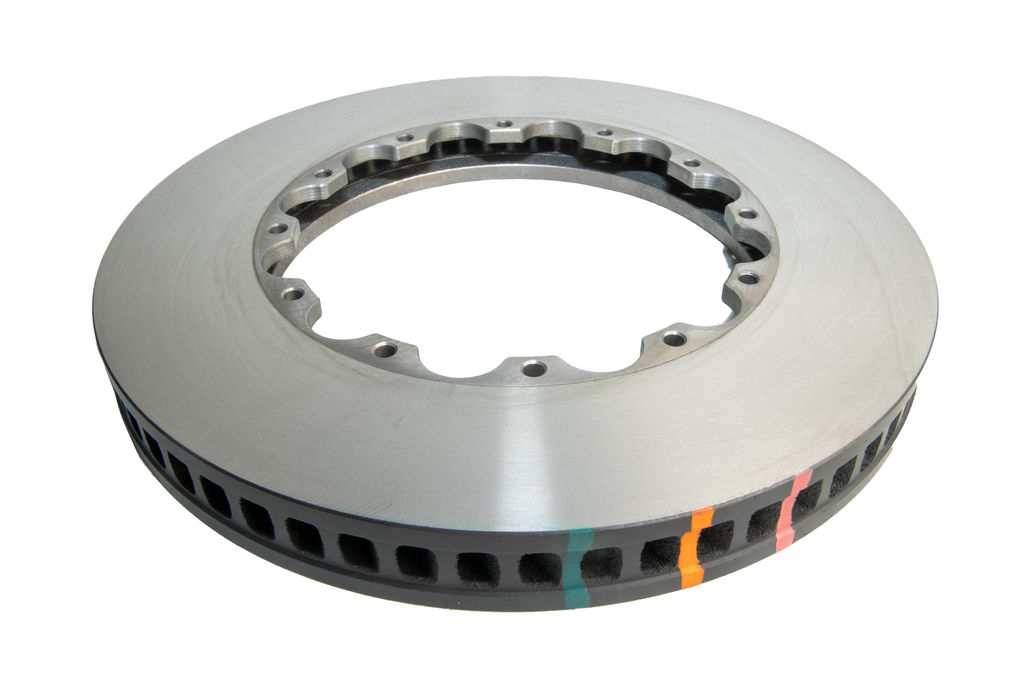 DBA DBA52921.1R - Smooth-Plain 5000 Series Black Brake Rotor Ring with Curved Vanes, Sold Individually