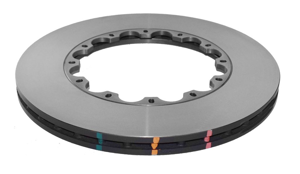 DBA DBA52968.1 - Smooth-Plain 5000 Series Black Brake Rotor Ring with Kangaroo Paw Vanes, Sold Individually