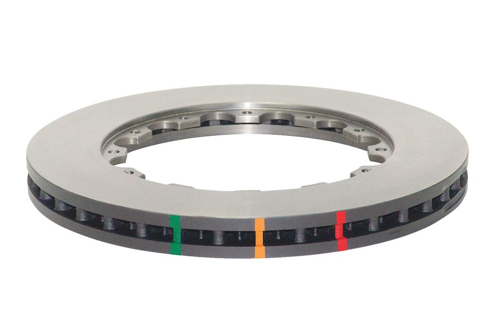 DBA DBA52992.1 - Smooth-Plain 5000 Series Black Brake Rotor Ring with Kangaroo Paw Vanes, Sold Individually