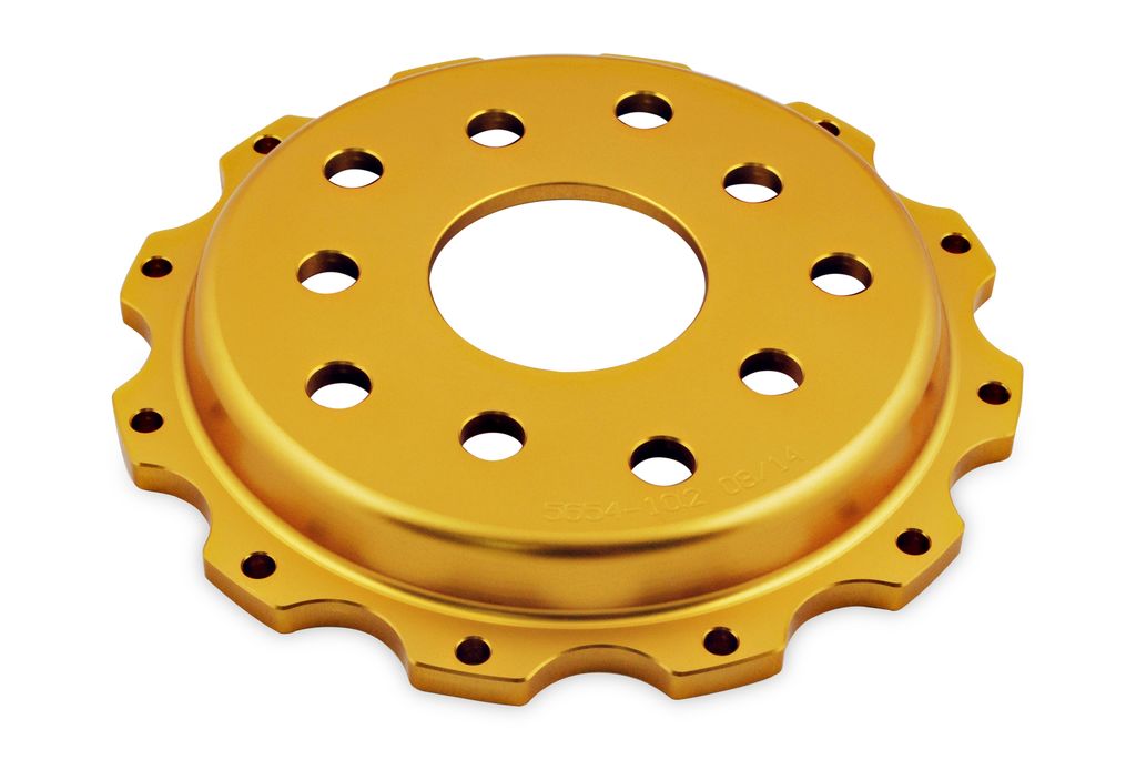 DBA DBA5654-10.2GLD - Rotor Bell Gold for 2 Piece 5000 Rotor
