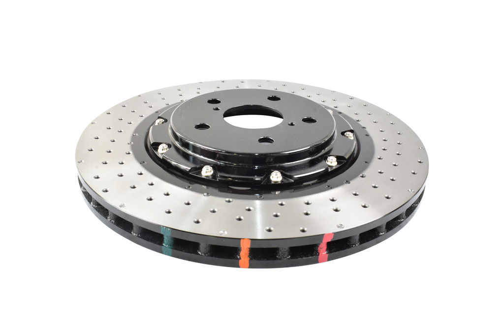DBA DBA53922BLKXD - 5000 Series Cross Drilled Brake Rotor, Sold Individually