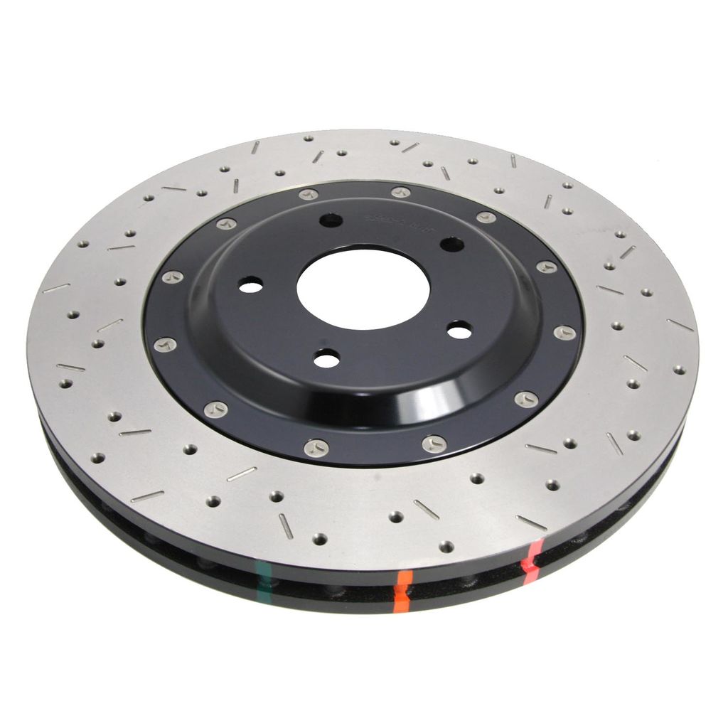 DBA DBA5600BLKXS - 5000 Series Cross Drilled Brake Rotor, Sold Individually