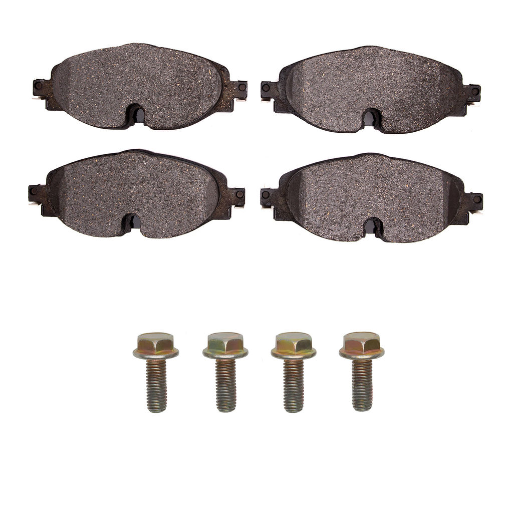 Dynamic Friction 1600-1760-01 - 5000 Euro Ceramic Brake Pads with Hardware