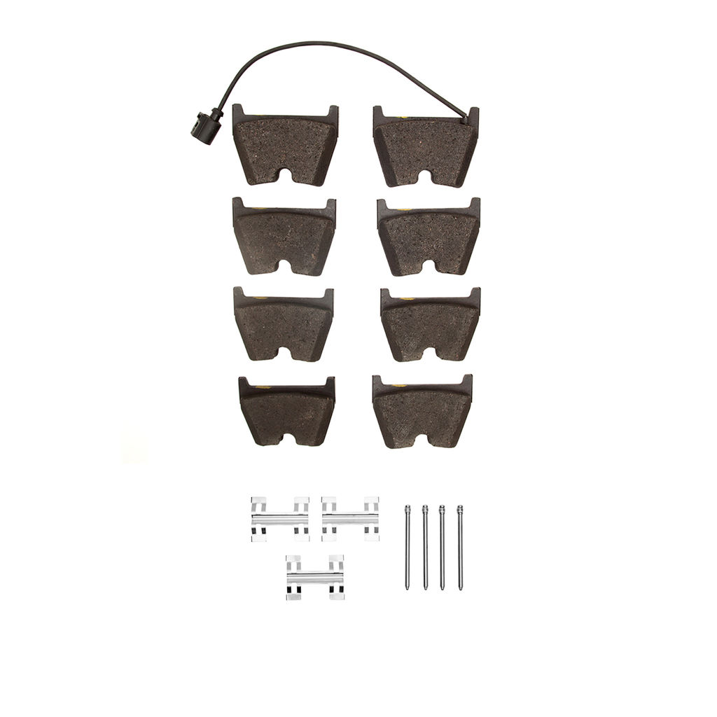 Dynamic Friction 1600-2099-11 - 5000 Euro Ceramic Brake Pads with Hardware