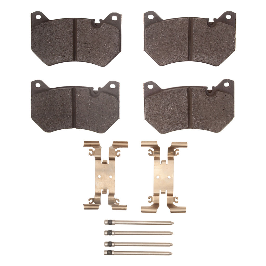 Dynamic Friction 1600-2139-01 - 5000 Euro Ceramic Brake Pads with Hardware