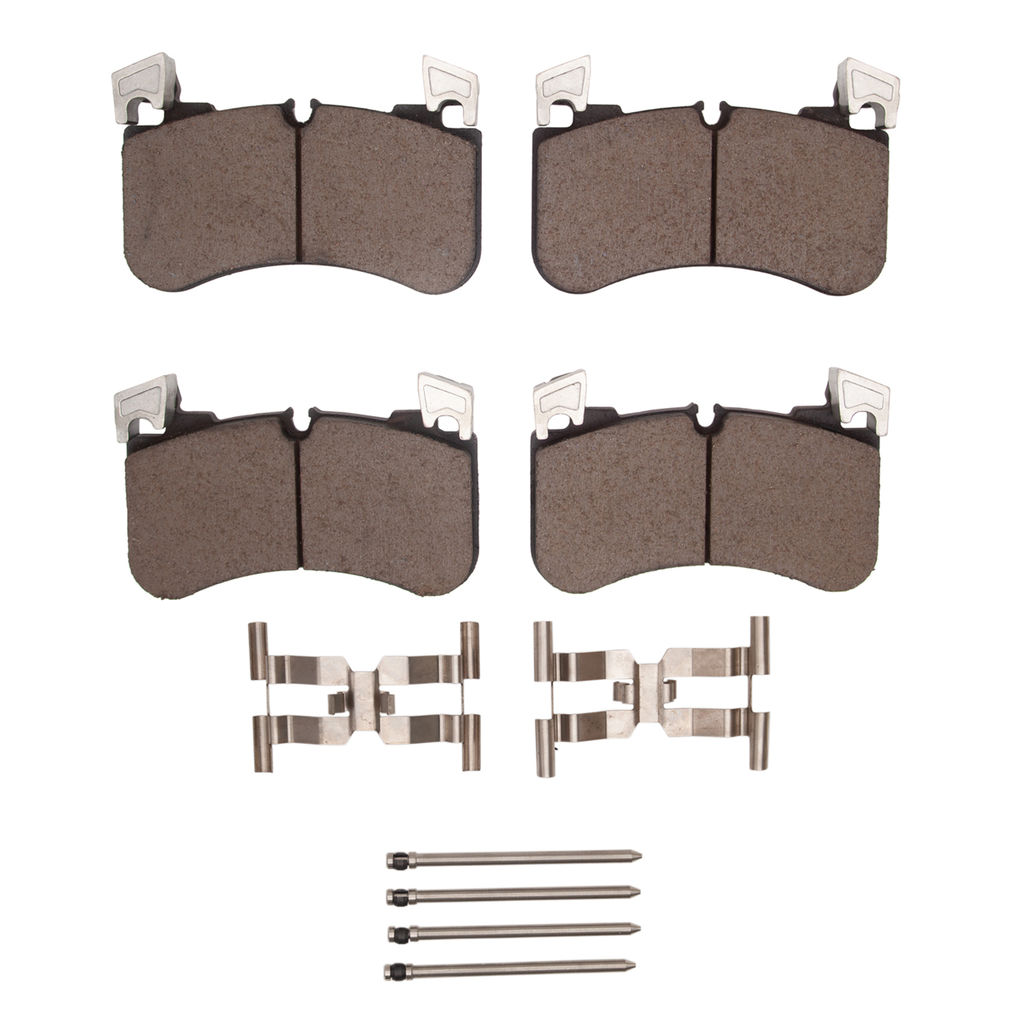 Dynamic Friction 1600-2184-01 - 5000 Euro Ceramic Brake Pads with Hardware