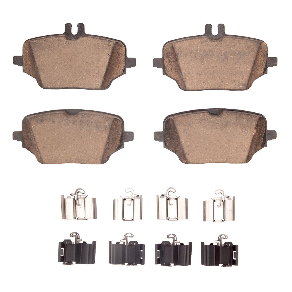Dynamic Friction 1600-2235-01 - 5000 Euro Ceramic Brake Pads with Hardware