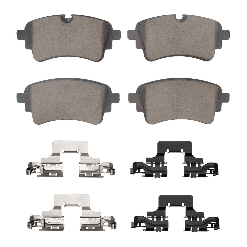 Dynamic Friction 1600-2364-02 - 5000 Euro Ceramic Brake Pads with Hardware