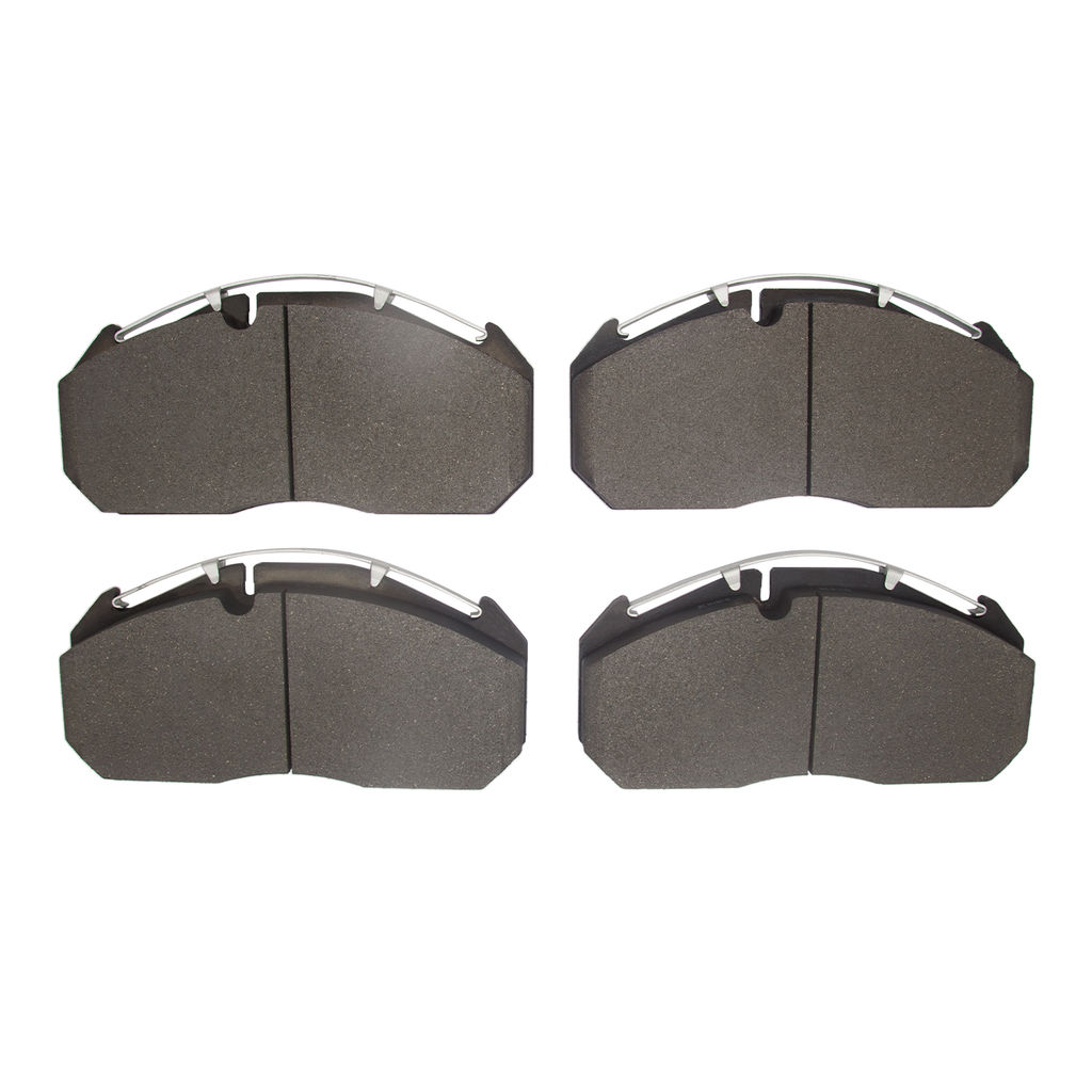 Dynamic Friction 1214-1407-00 - Heavy Duty Semi Metallic Towing Brake Pads