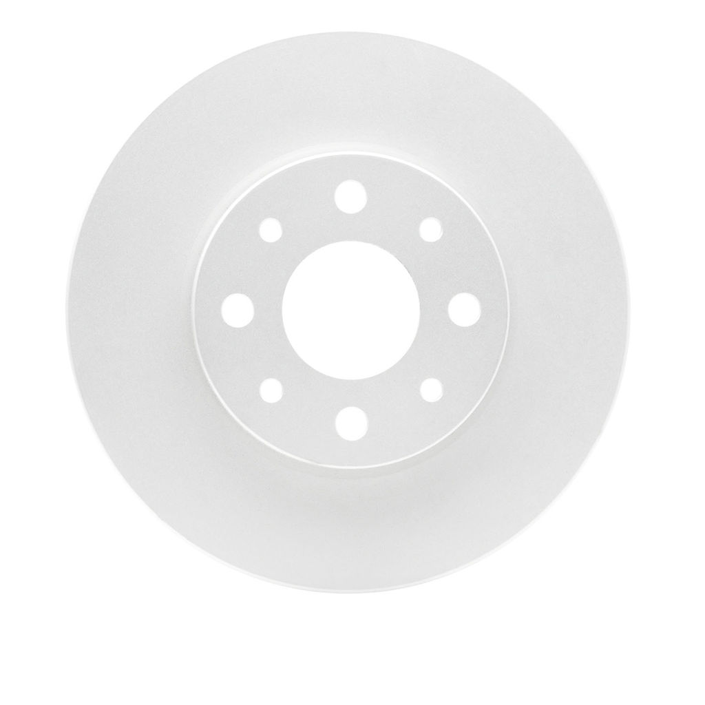 Dynamic Friction 604-07005 - Geospec Coated Smooth Brake Rotor