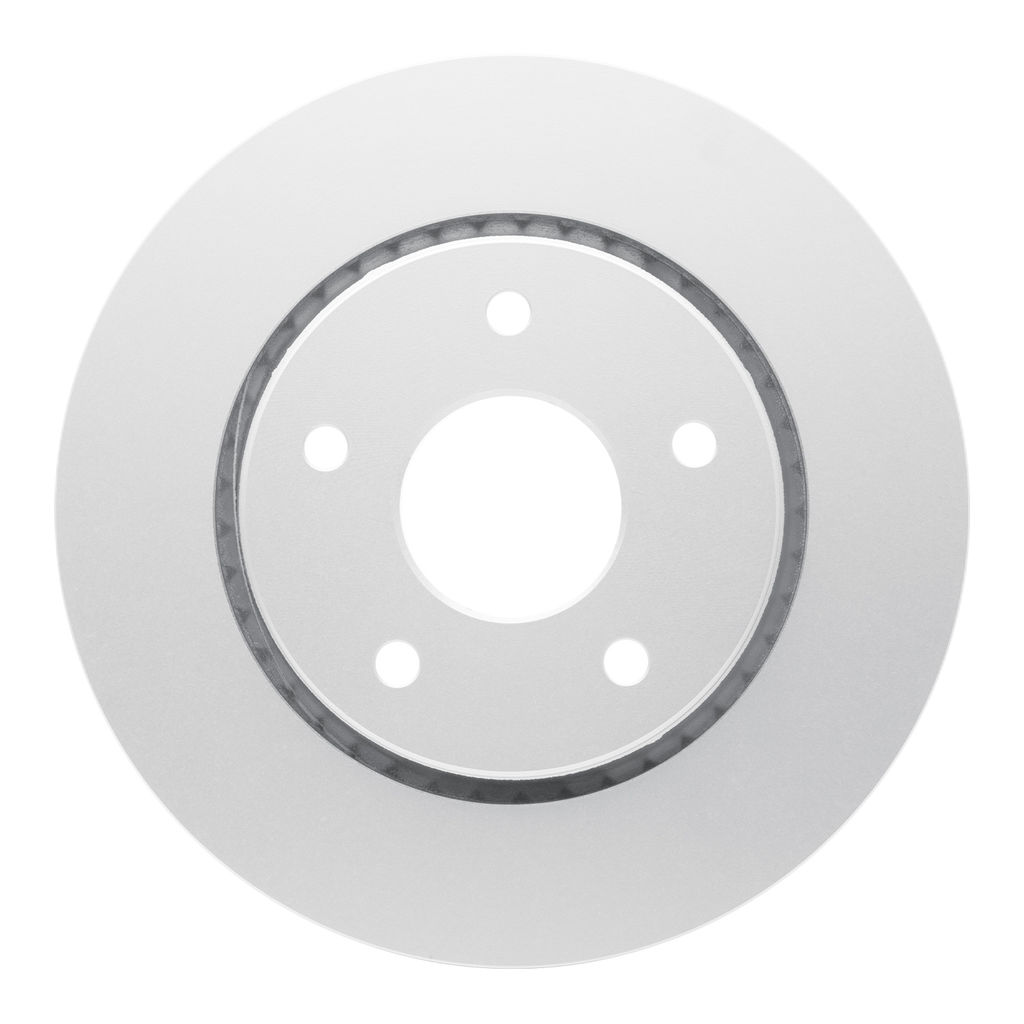 Dynamic Friction 604-40107 - Geospec Coated Smooth Brake Rotor