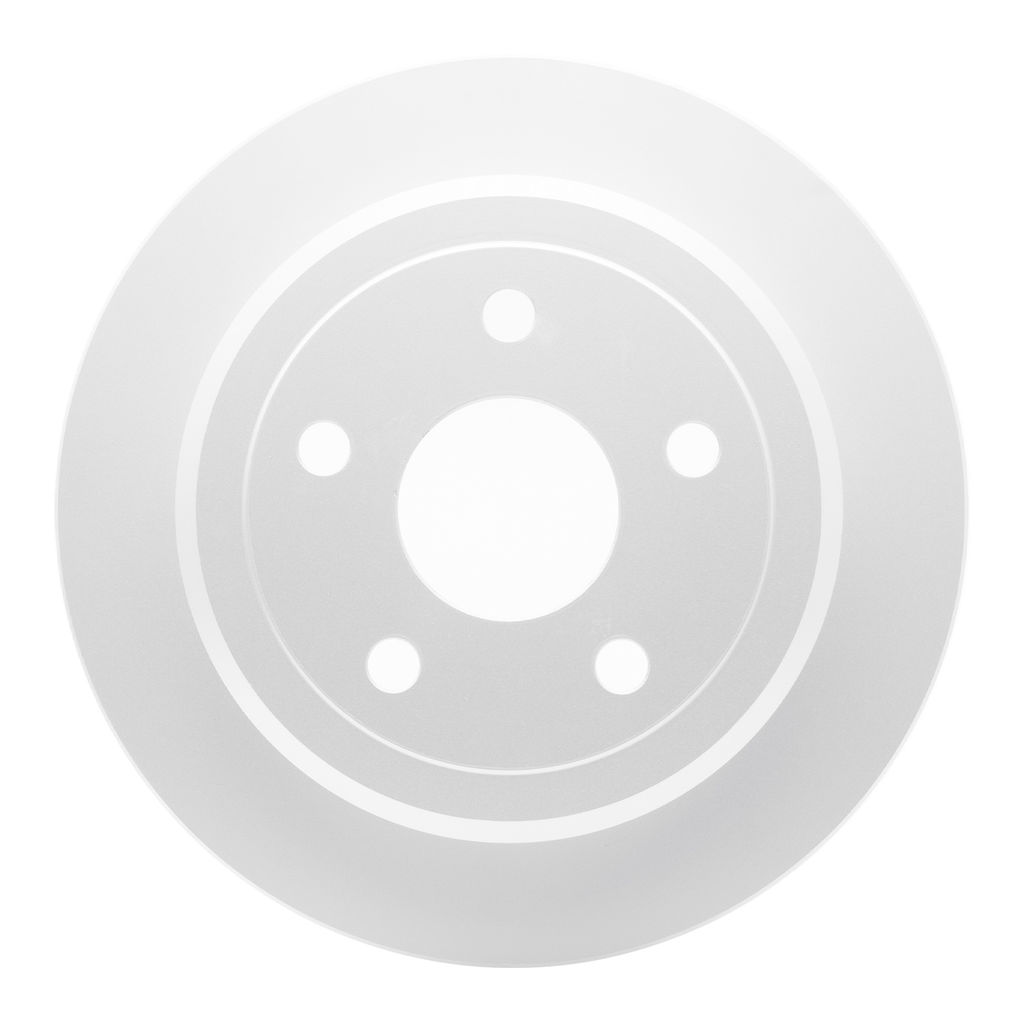 Dynamic Friction 604-42029 - Geospec Coated Smooth Brake Rotor