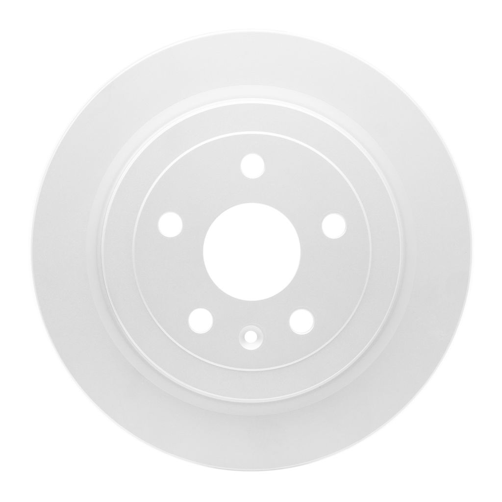 Dynamic Friction 604-46024 - Geospec Coated Smooth Brake Rotor